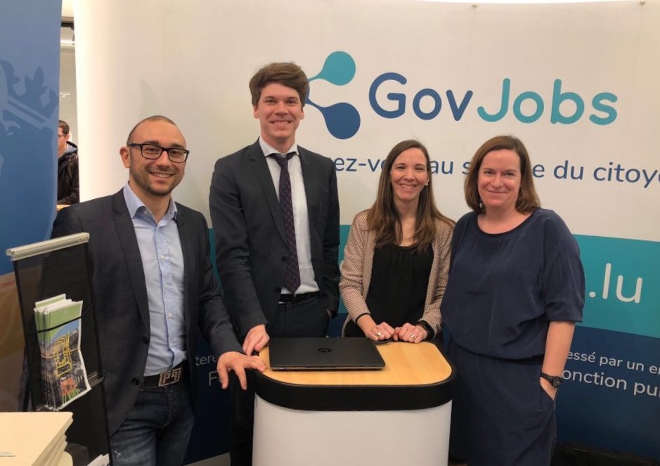 L'équipe de GovJobs.lu était présente au Jobdag — Portail de la